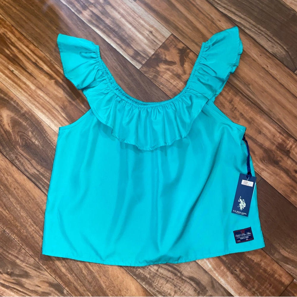 U.S. Polo Assn. off the shoulder top